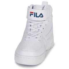 Scarpe bambini ragazzo Fila  FXVENTUNO VELCRO MID KIDS  Bianco 