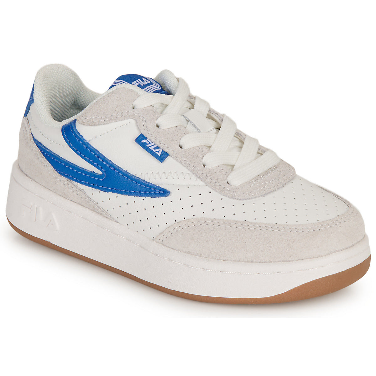 Scarpe bambini ragazza Fila  SEVARO S KIDS  Bianco 