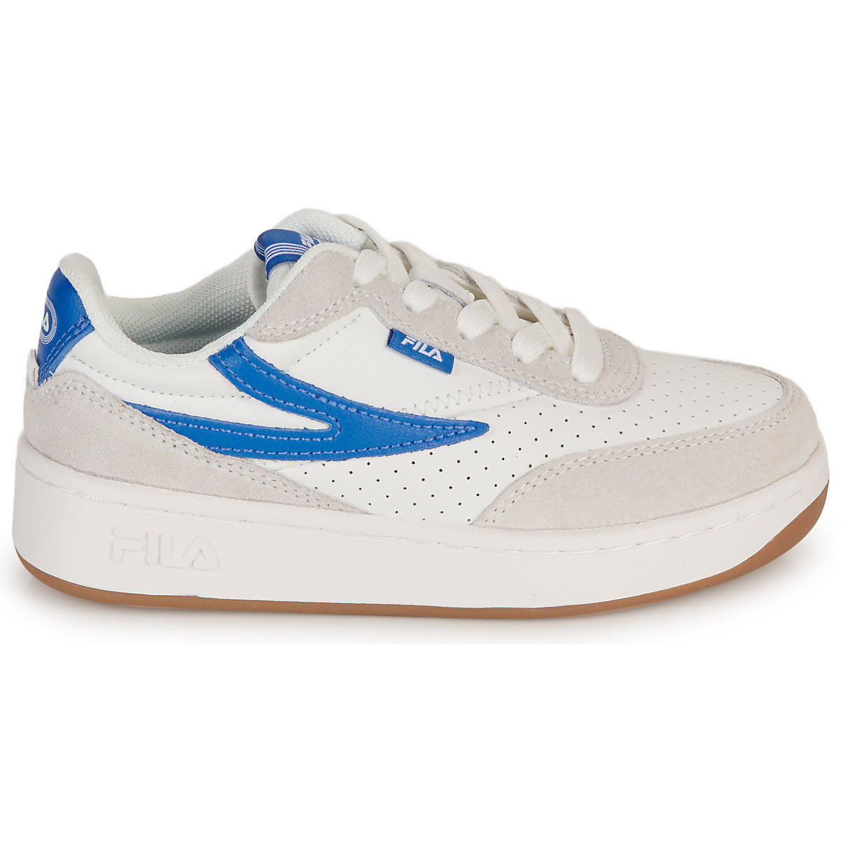 Scarpe bambini ragazzo Fila  SEVARO S KIDS  Bianco 