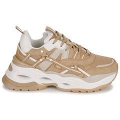 Sneakers basse donne Buffalo  TRIPLET HOLLOW  Beige 