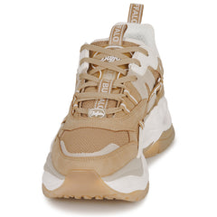 Sneakers basse donne Buffalo  TRIPLET HOLLOW  Beige 