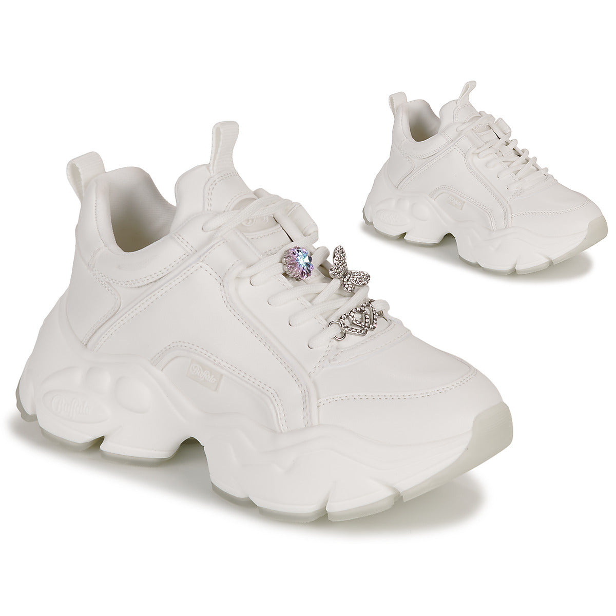 Sneakers basse donne Buffalo  BINARY ICE 2.0  Bianco 