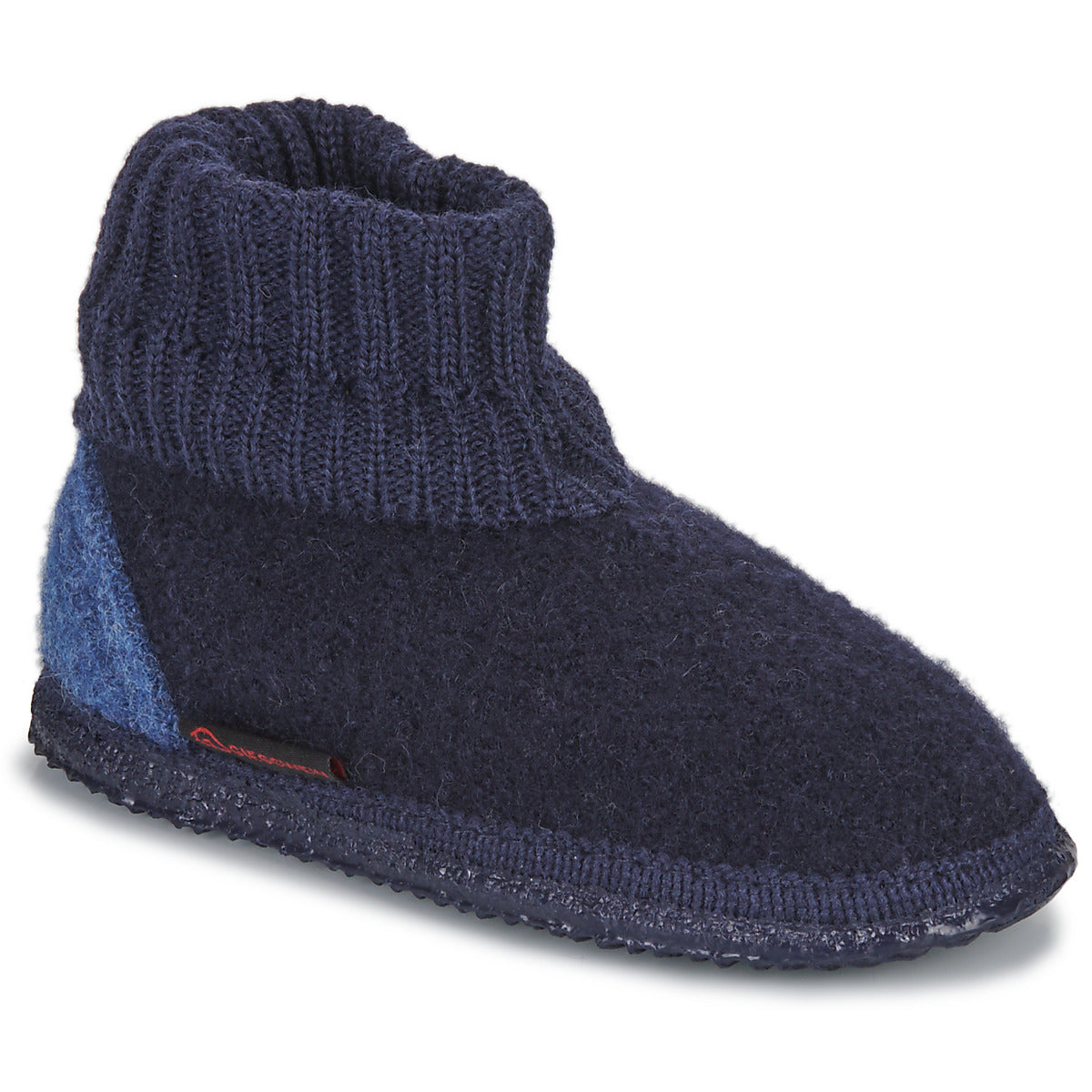 Pantofole bambini ragazzo Giesswein  KRAMSACH KIDS  Marine 