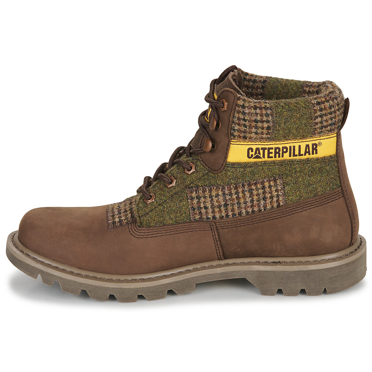 Stivaletti uomini Caterpillar  COLORADO 2.0 HARRIS TWEED  Marrone