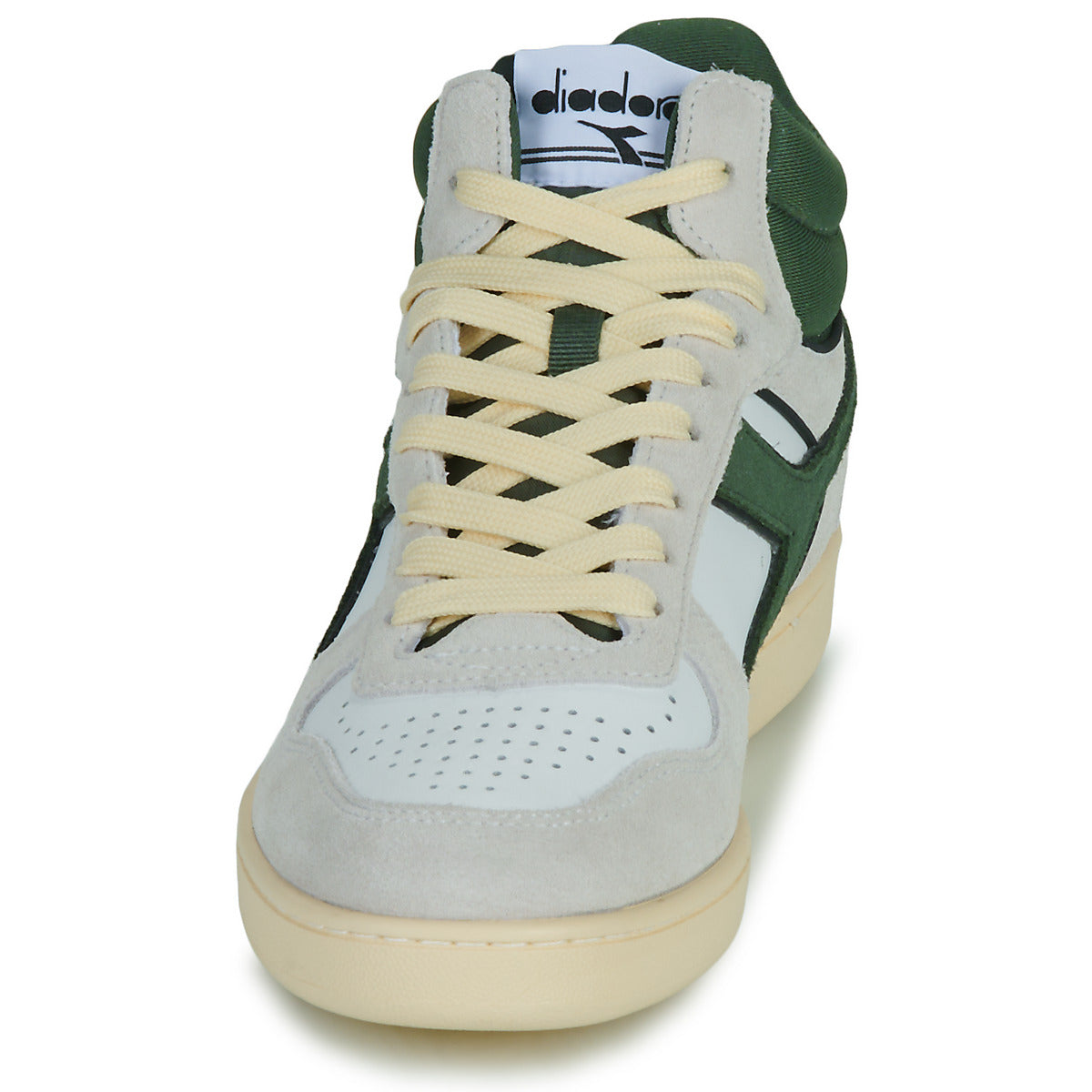 Sneakers alte donne Diadora  MAGIC BASKET DEMI CUT SUEDE LEATHER  Bianco 