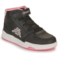 Scarpe bambini ragazza Kappa  OSCAR MID KID EV  Nero 