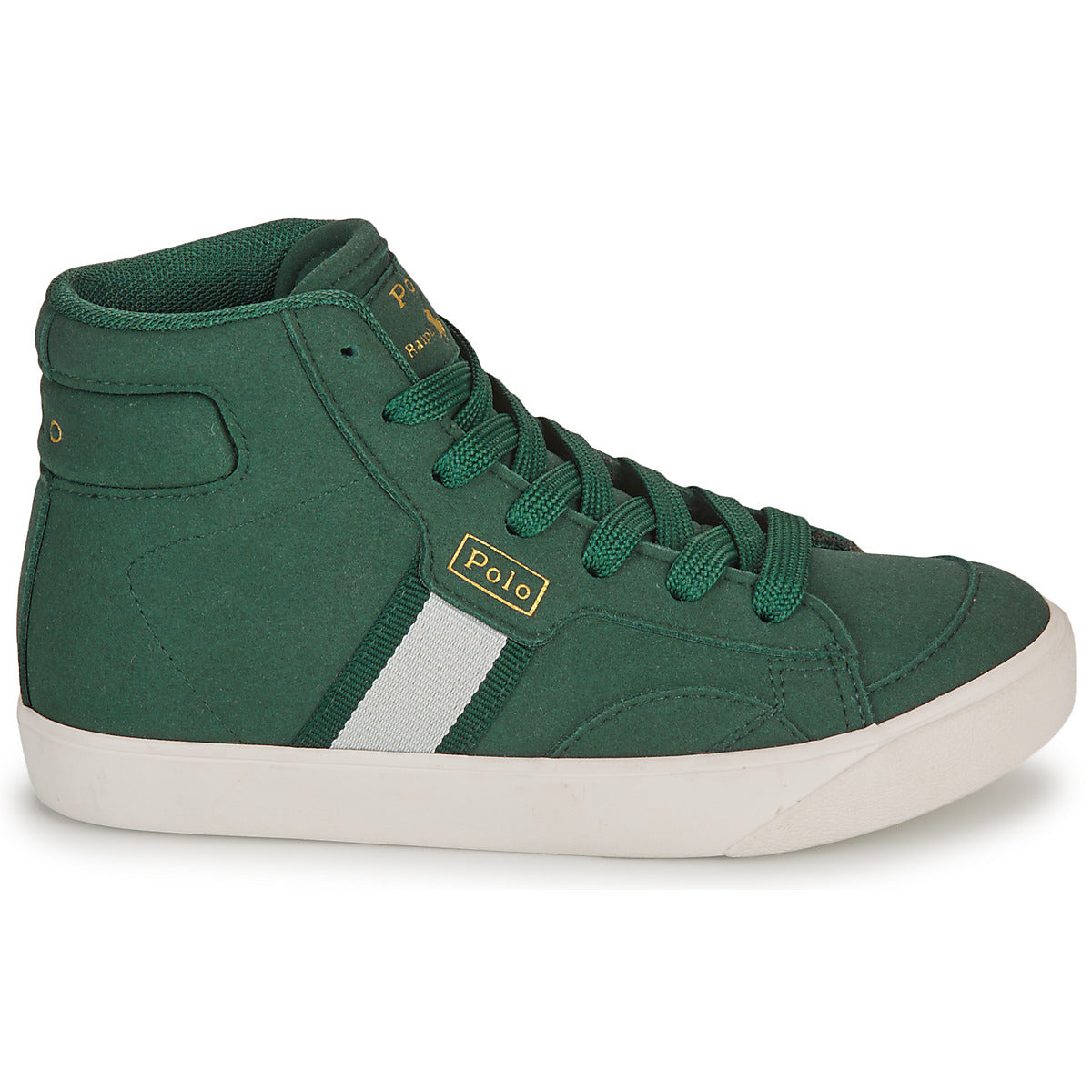 Scarpe bambini ragazza Polo Ralph Lauren  COURT MID  Verde 