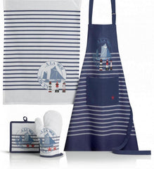 Guanto da cucina Tourtan Mer Bleu 18 X 28