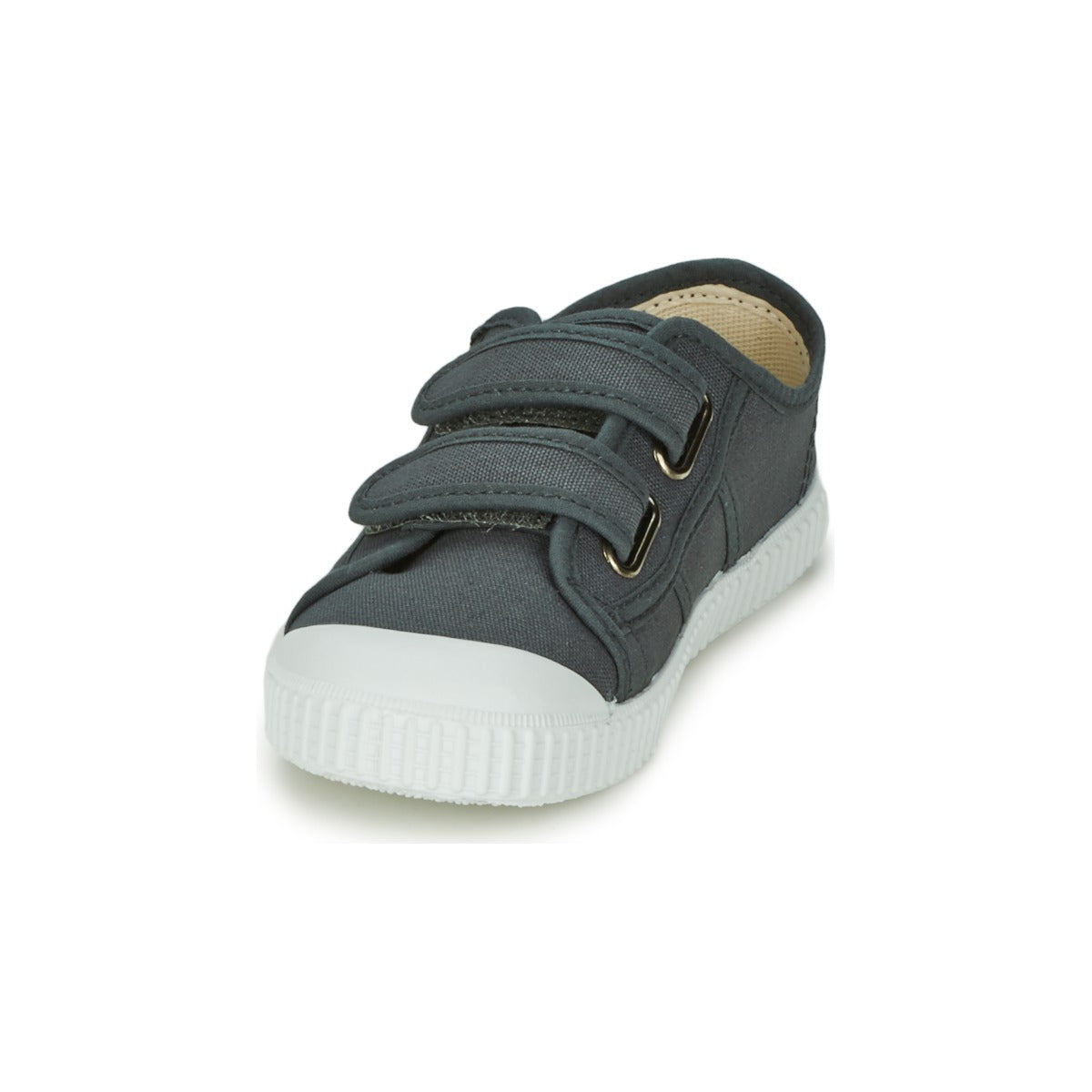 Scarpe bambini ragazza Victoria  BLUCHER LONA DOS VELCROS  Grigio 