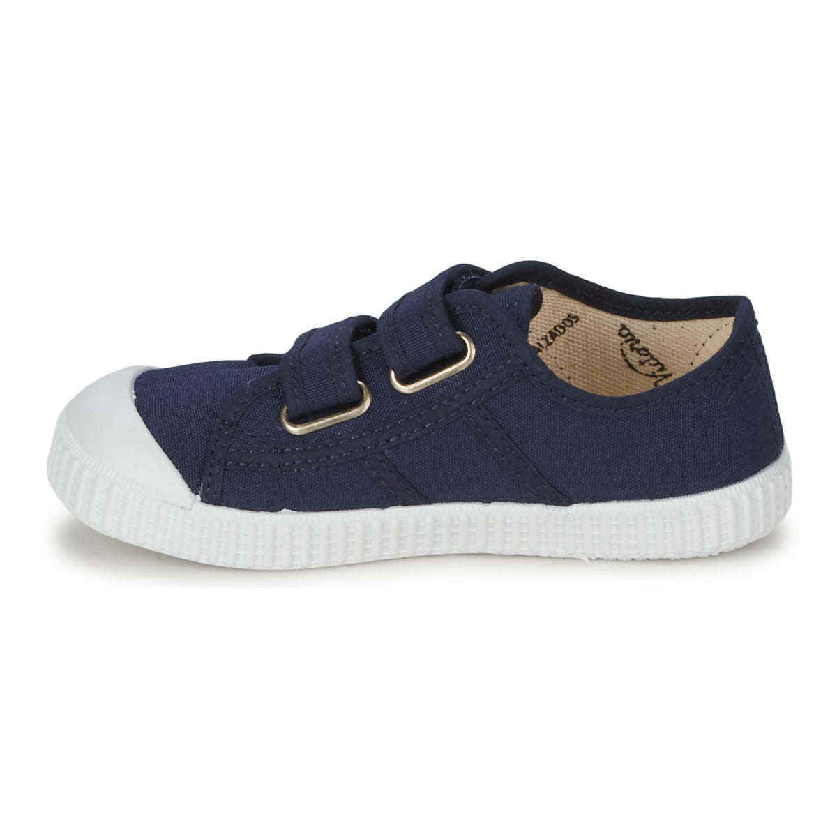 Scarpe bambini ragazza Victoria  BLUCHER LONA DOS VELCROS  Blu 