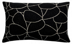 Cuscino Dany Blanc/Noir 40 X 65