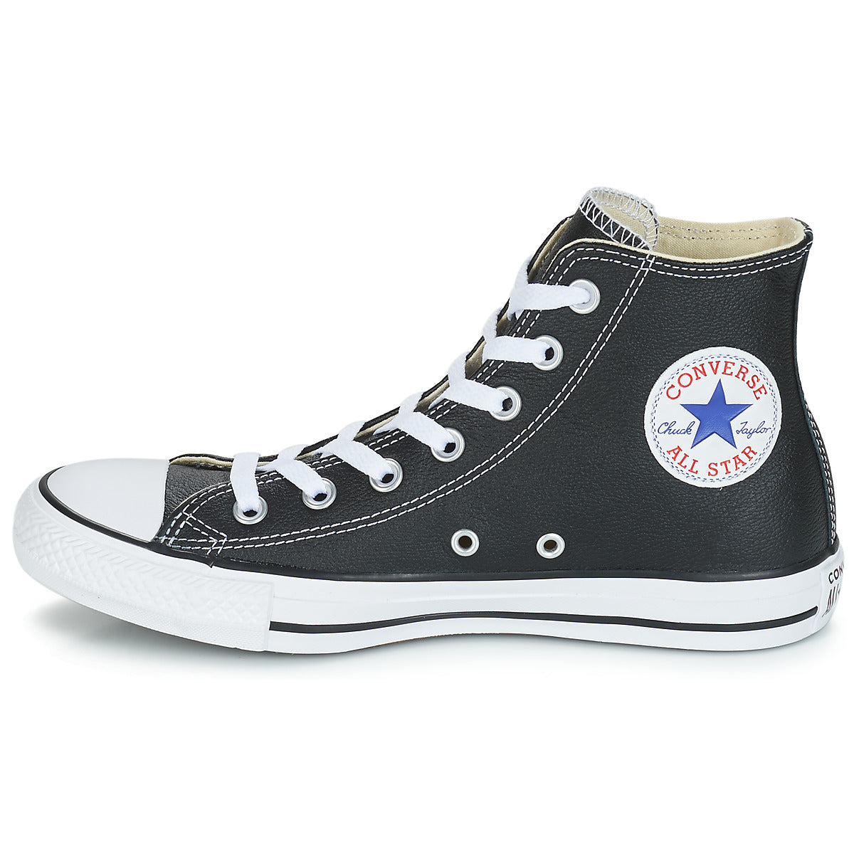 Sneakers alte uomini Converse  Chuck Taylor All Star CORE LEATHER HI  Nero 