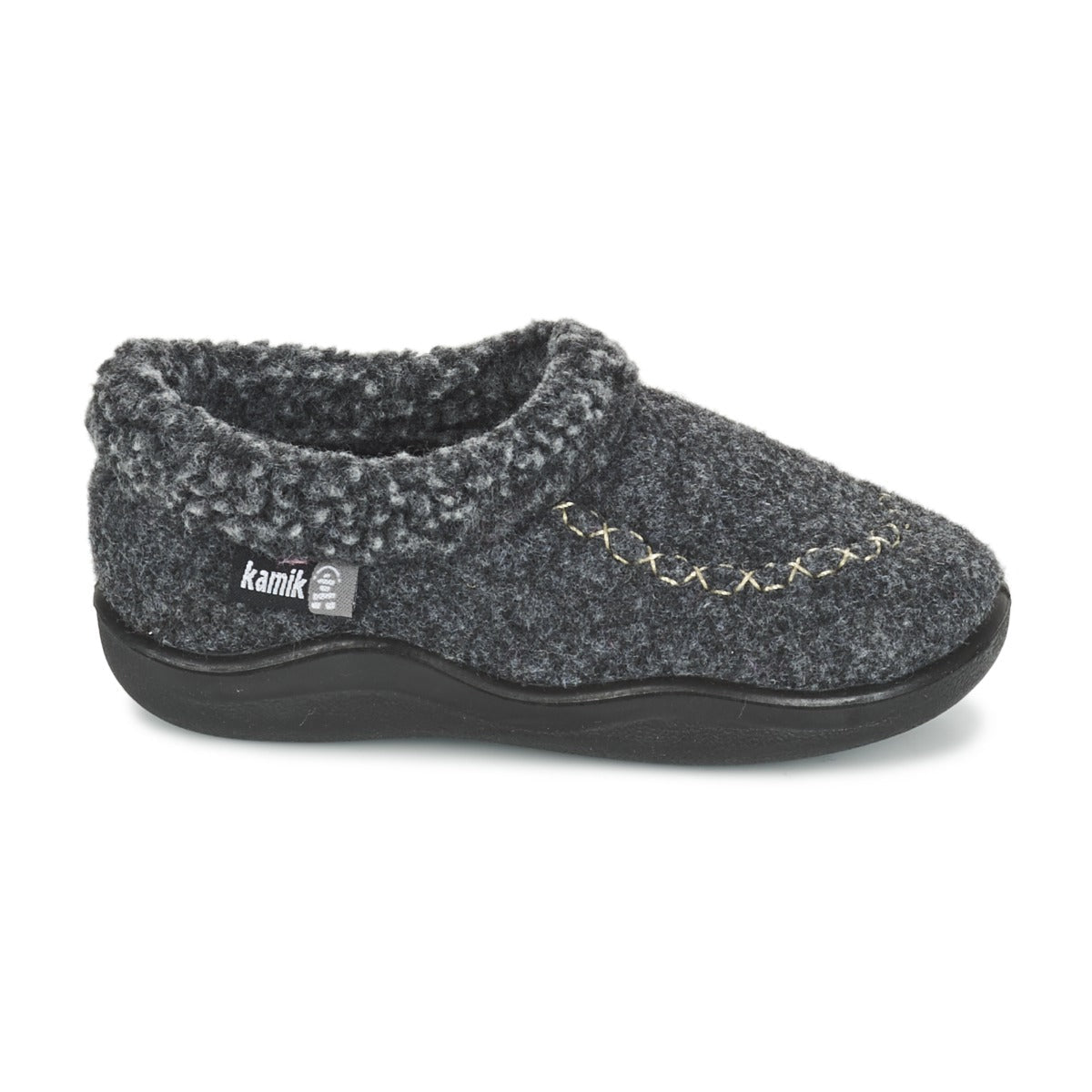 Pantofole bambini ragazza KAMIK  COZYCABIN2  Grigio 