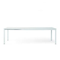 Tavolo allungabile bianco frassinato 160×90 cm – 260×90 cm