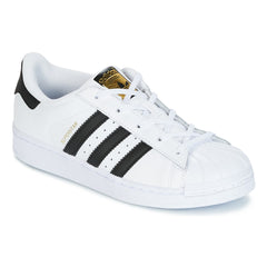 Scarpe bambini ragazza adidas  SUPERSTAR  Bianco 