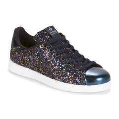 Sneakers basse donne Victoria  DEPORTIVO BASKET GLITTER  Blu 