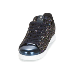 Sneakers basse donne Victoria  DEPORTIVO BASKET GLITTER  Blu 