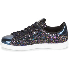 Sneakers basse donne Victoria  DEPORTIVO BASKET GLITTER  Blu 