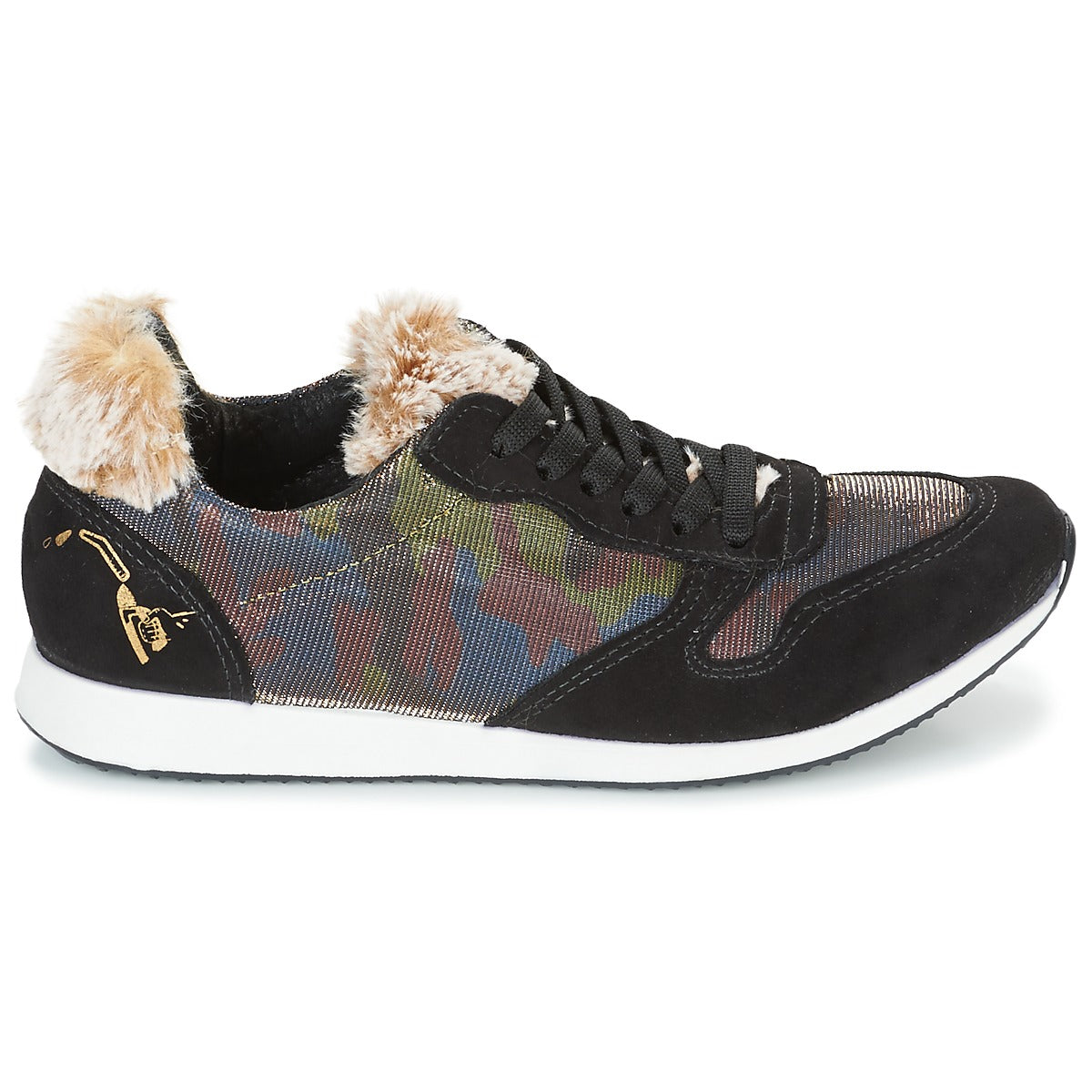 Sneakers basse donne Ippon Vintage  RUN SNOW  Nero 