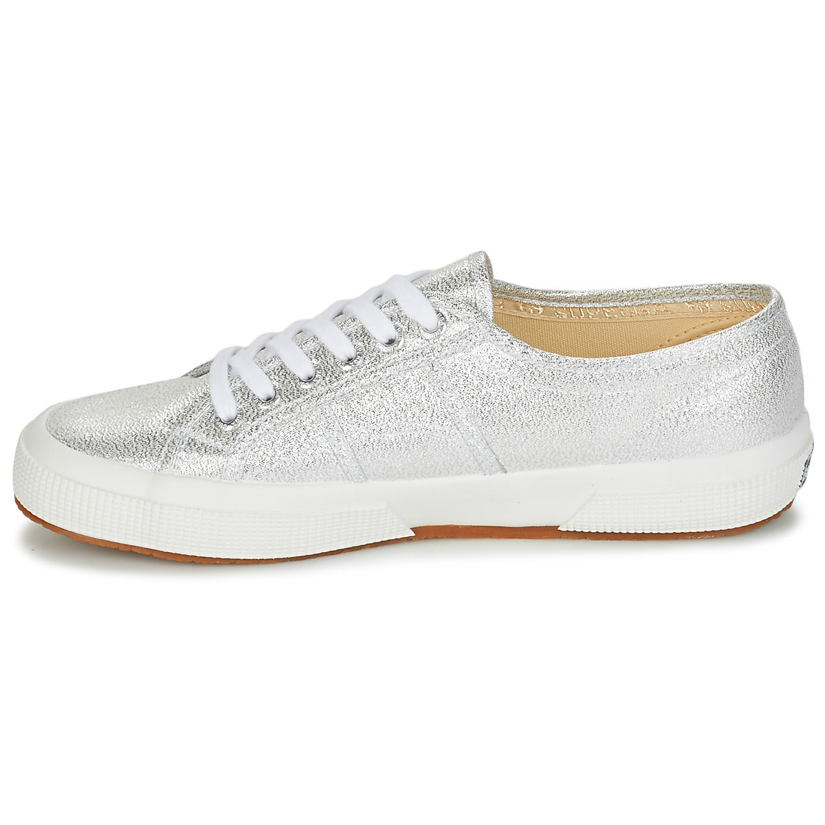 Sneakers basse donne Superga  2750-LAMEW  Argento 