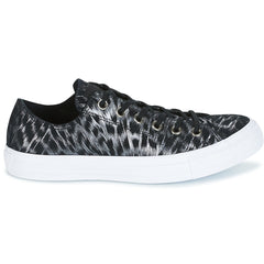 Sneakers basse donne Converse  CHUCK TAYLOR ALL STAR SHIMMER SUEDE OX BLACK/BLACK/WHITE  Nero 