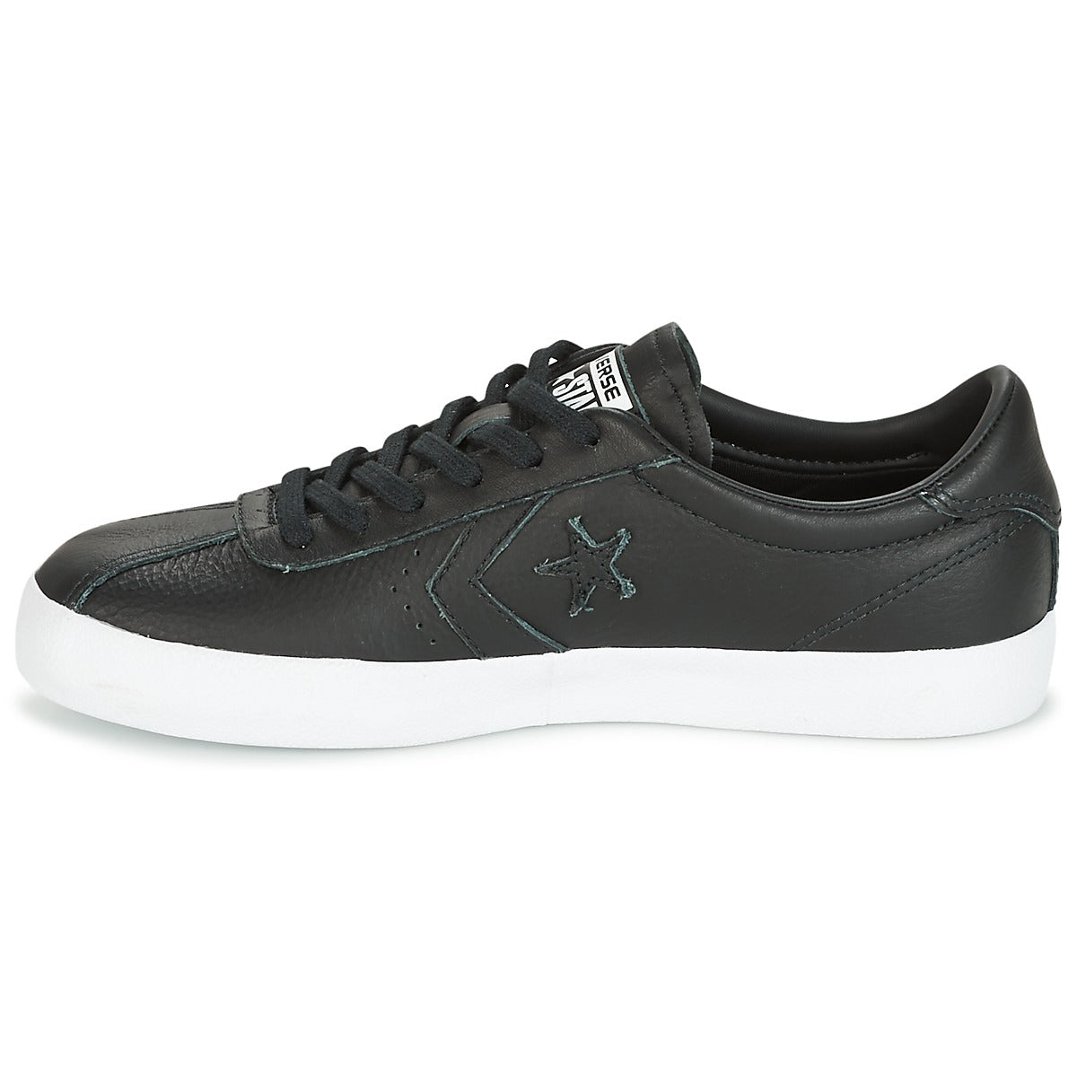 Sneakers basse donne Converse  BREAKPOINT FOUNDATIONAL LEATHER OX BLACK/BLACK/WHITE  Nero 