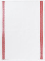 Strofinaccio Bande Damier Rouge 50 X 70