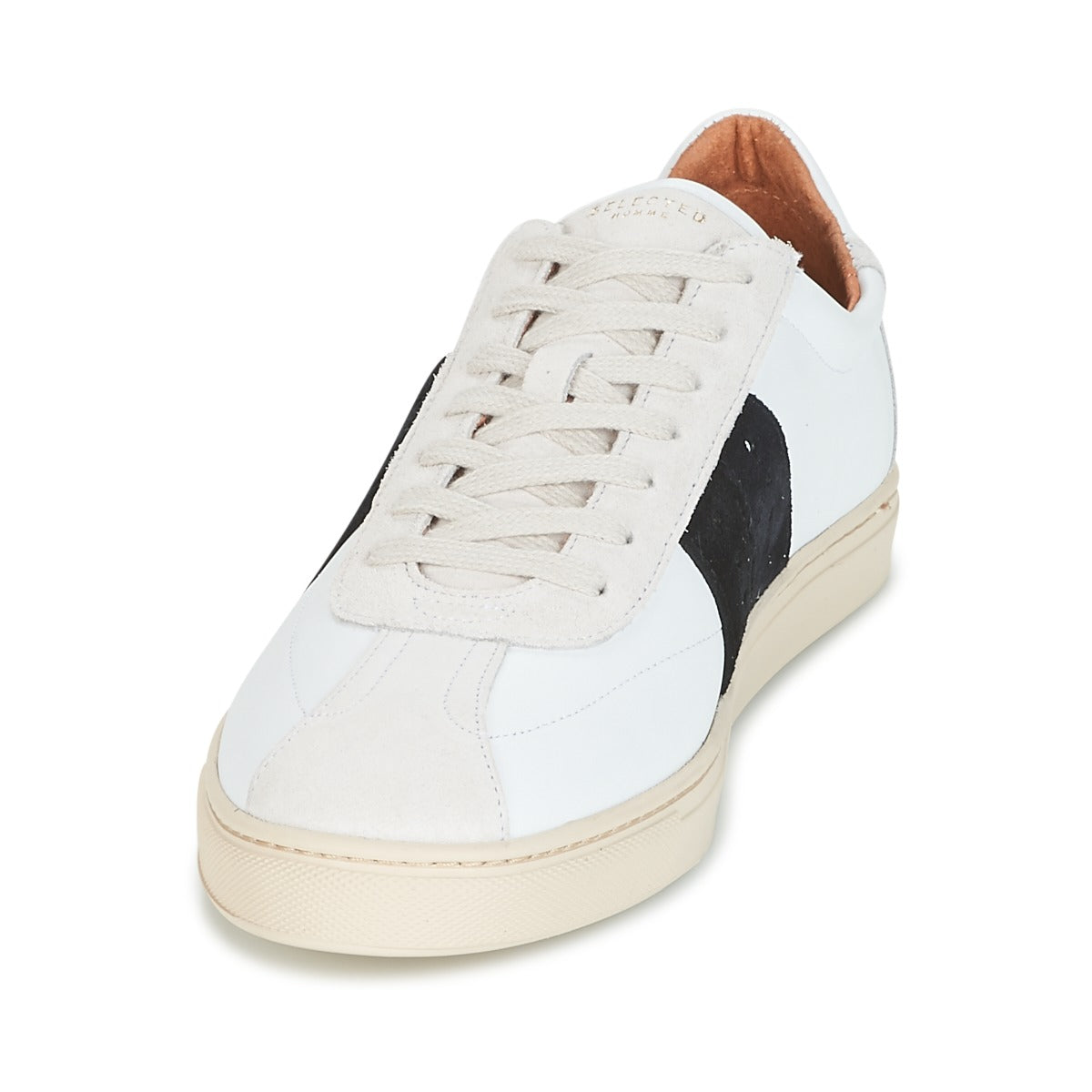 Sneakers uomini Selected  SHNDURAN NEW MIX SNEAKER  Bianco 