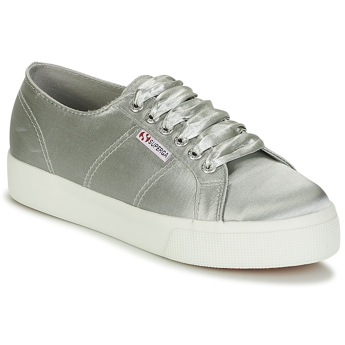 Sneakers basse donne Superga  2730 SATIN W  Grigio 