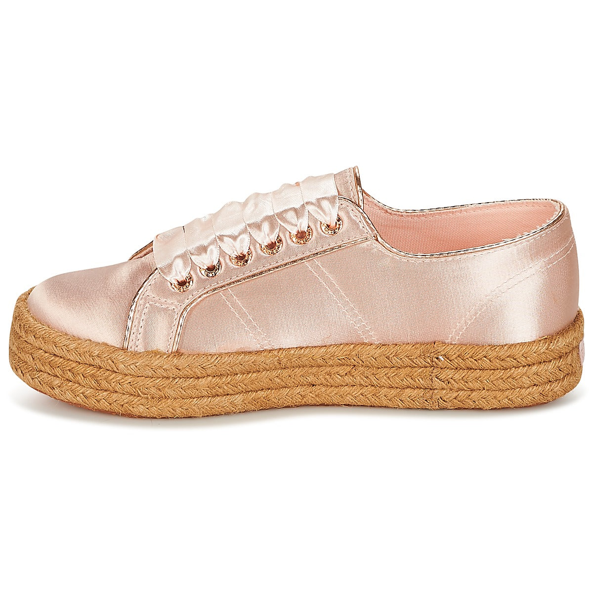 Sneakers basse donne Superga  2730 SATIN COTMETROPE W  Rosa 