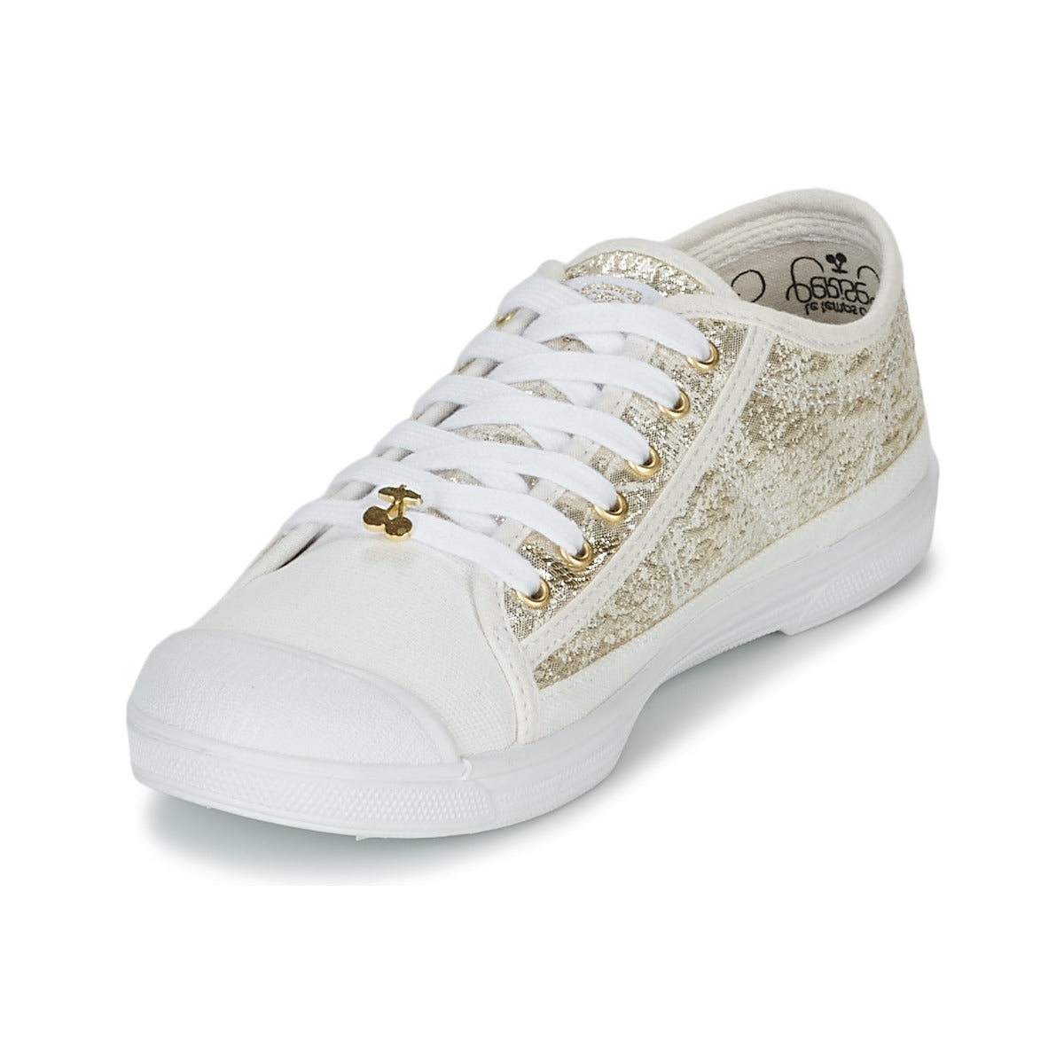 Sneakers basse donne Le Temps des Cerises  BASIC 02  Oro 