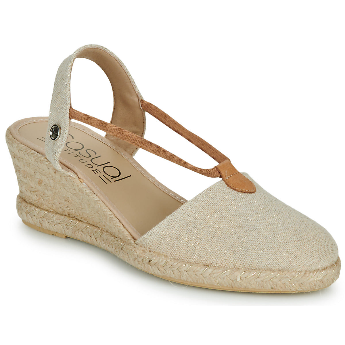 Scarpe Espadrillas donne Casual Attitude  IPOP  Oro 