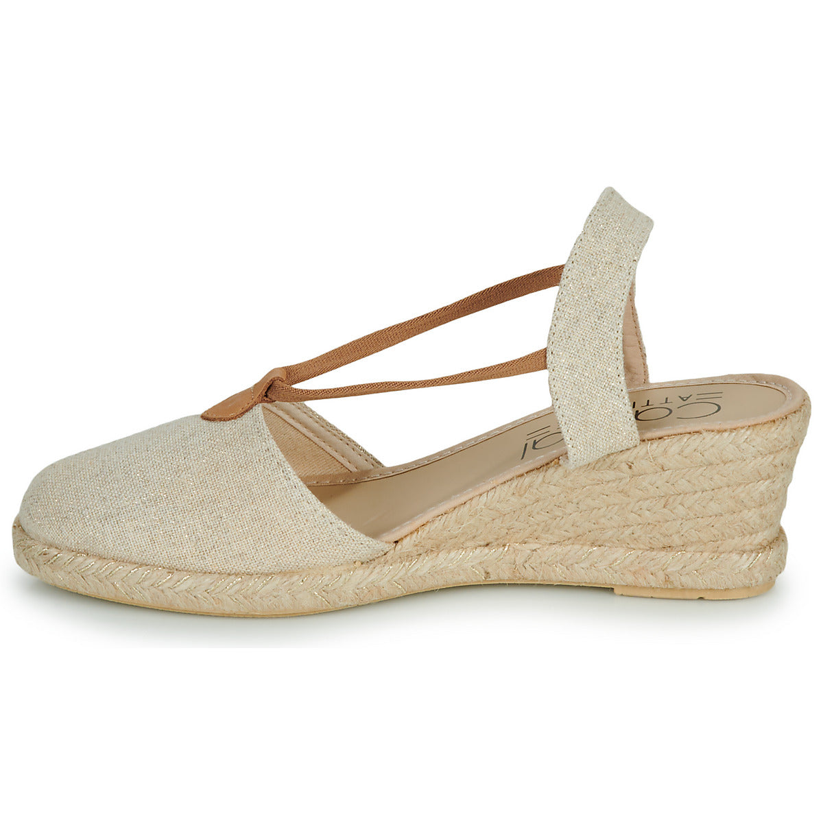 Scarpe Espadrillas donne Casual Attitude  IPOP  Oro 