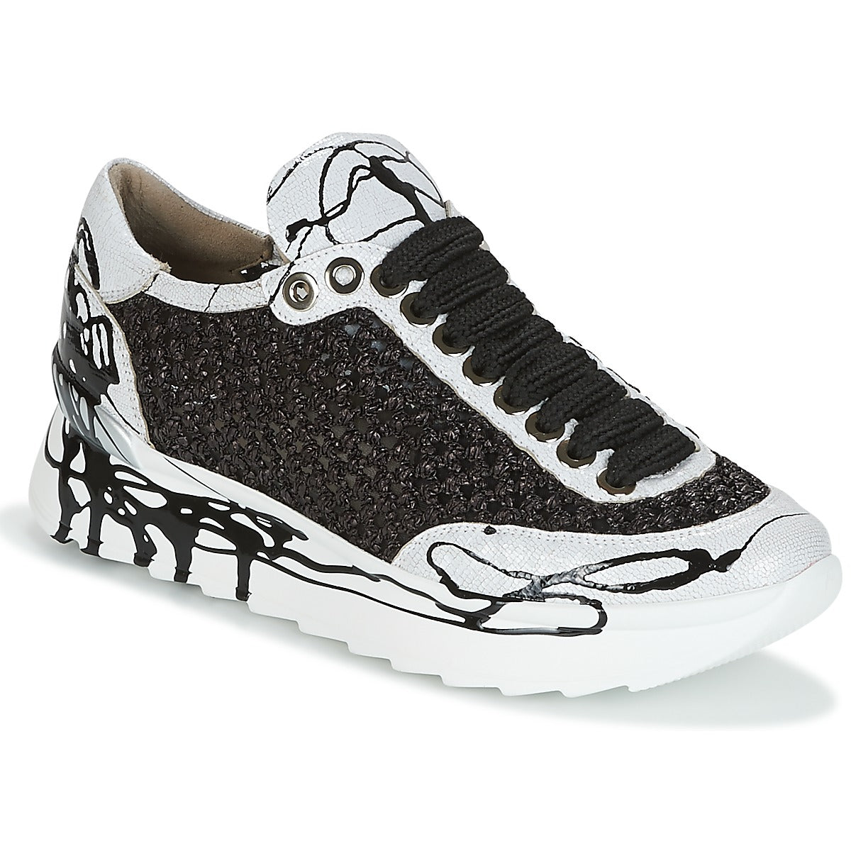 Sneakers basse donne Now  CARK  Nero 