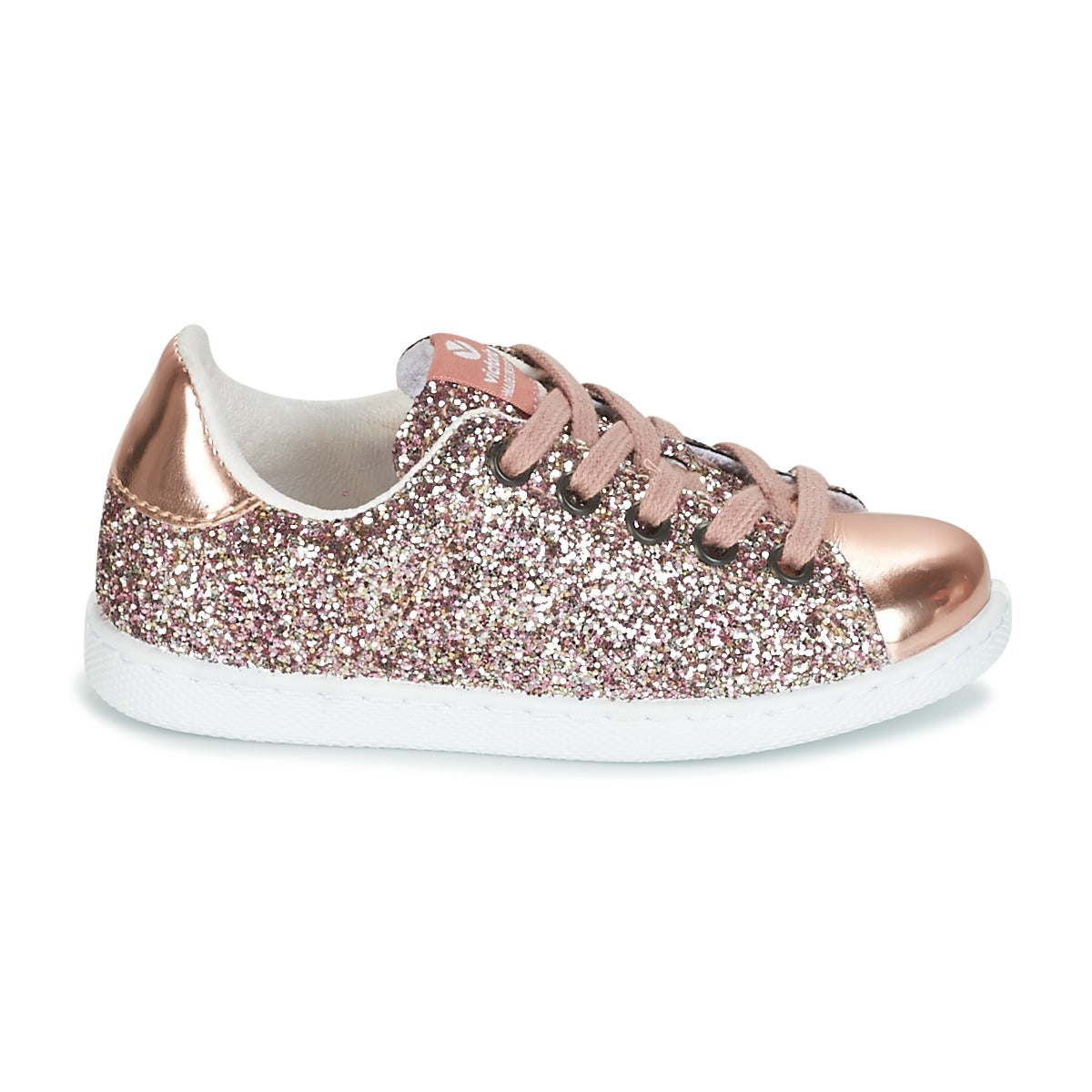 Scarpe bambini ragazza Victoria  DEPORTIVO GLITTER KID  Rosa 