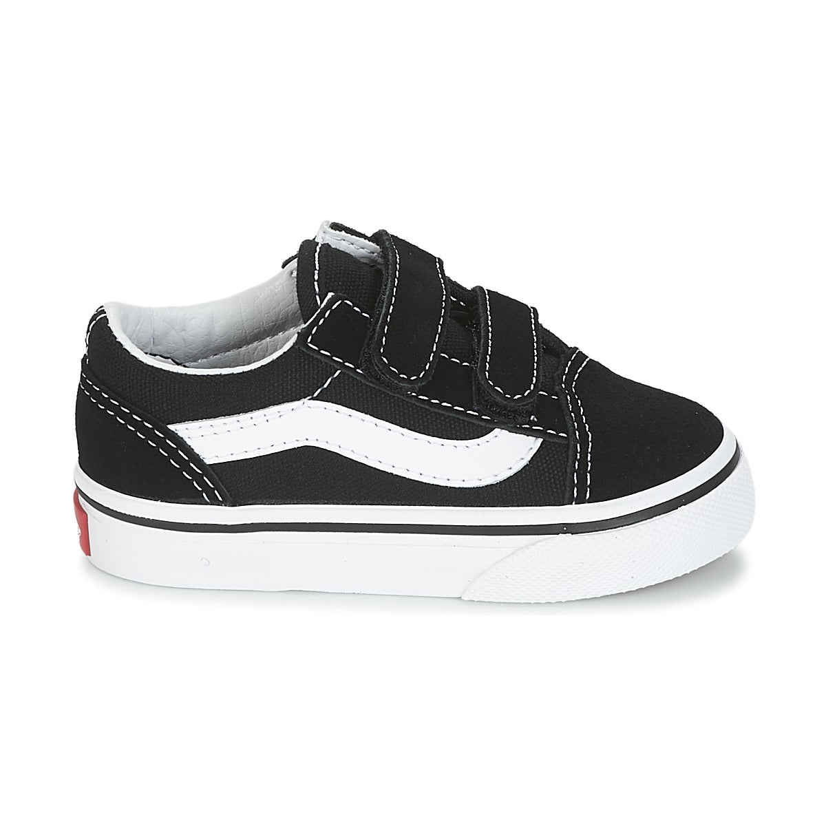 Scarpe bambini ragazza Vans  OLD SKOOL V  Nero 