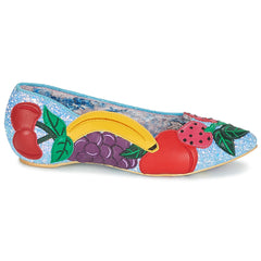 Ballerine donne Irregular Choice  BANANA BOAT  Blu 