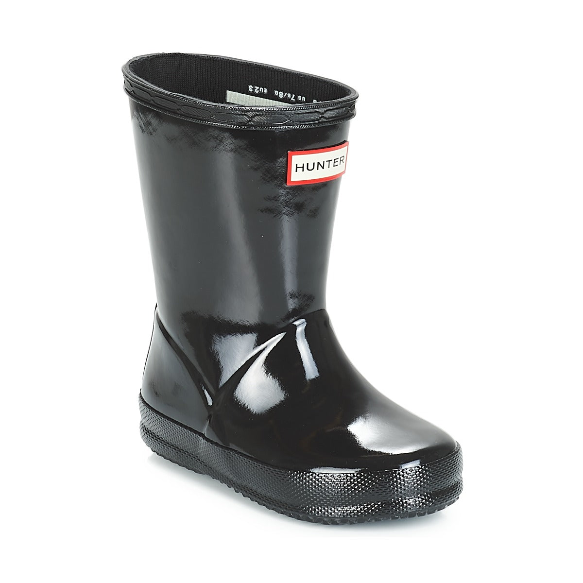 Stivali bambini ragazzo Hunter  KIDS FIRST CLASSIC GLOSS  Nero 