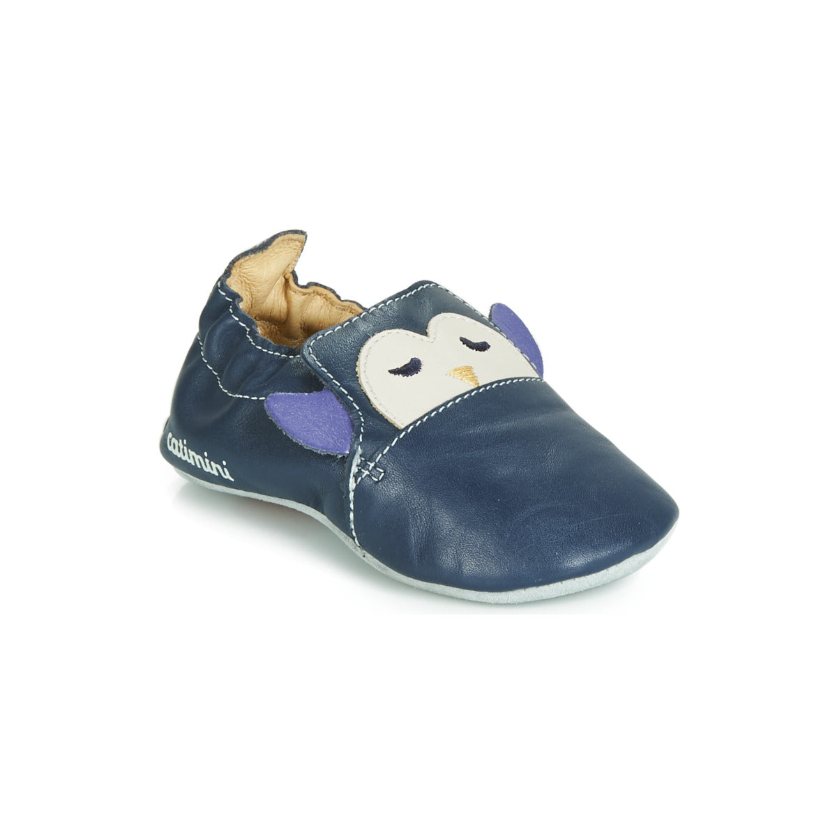 Pantofole bambini ragazzo Catimini  PINGOU  Blu 