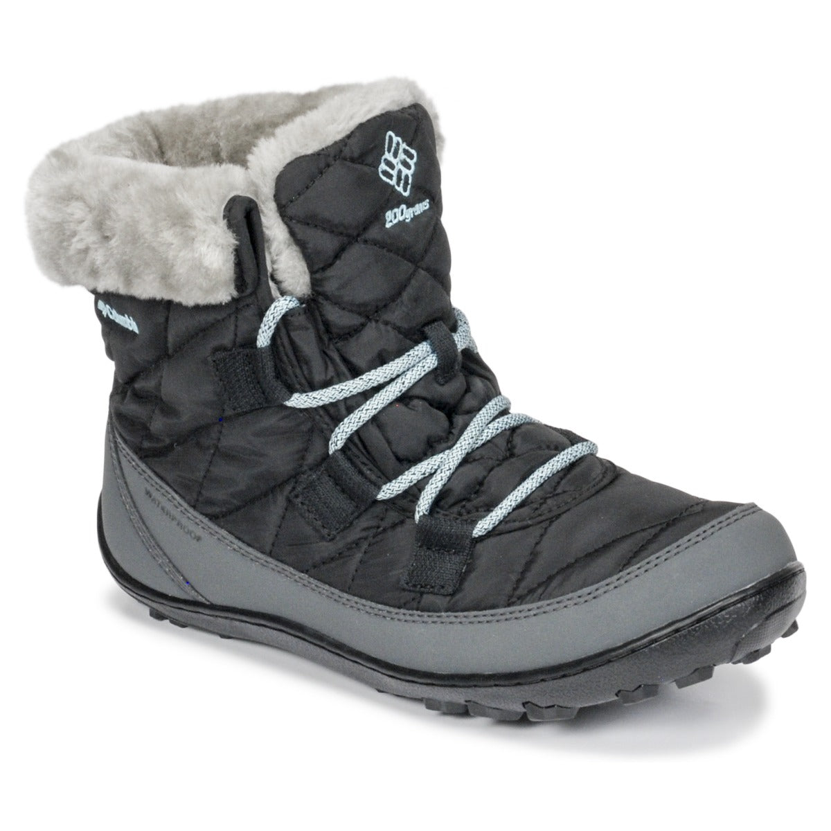 Scarpe da neve bambini ragazzo Columbia  YOUTH MINX SHORTY OMNI-HEAT WATERPROOF  Nero 