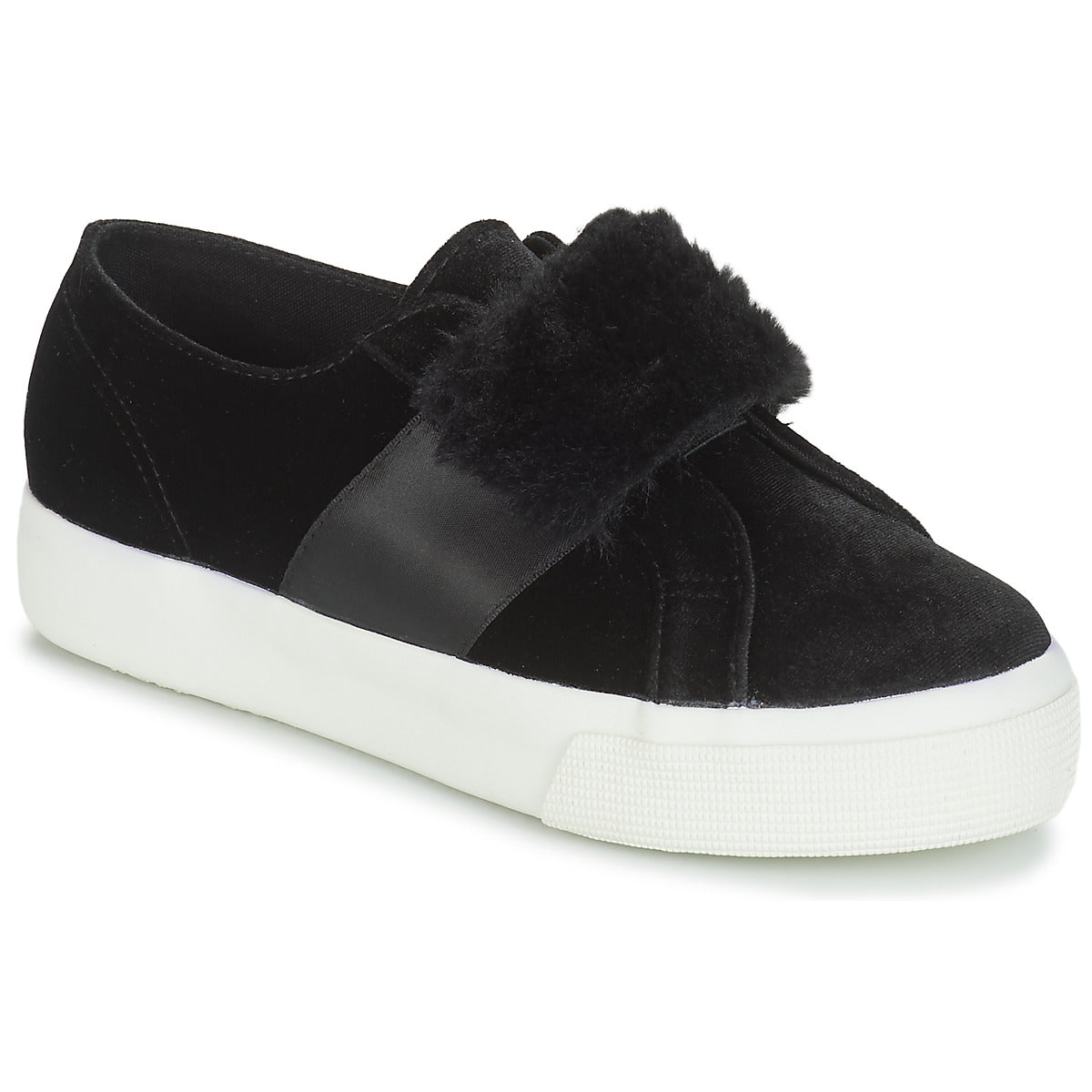 Sneakers basse donne Superga  2750-LEAPATENTW  Nero 