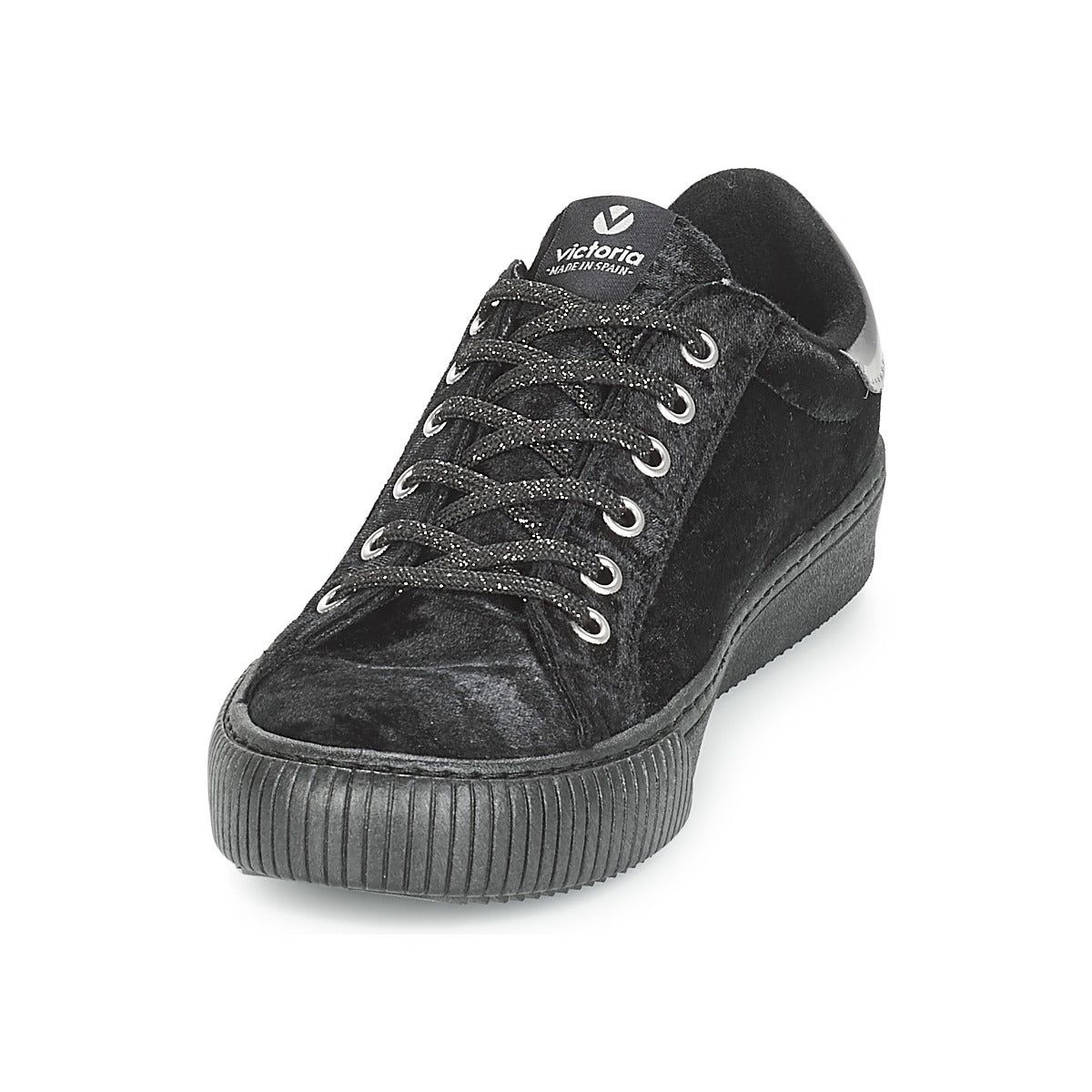 Sneakers basse donne Victoria  DEPORTIVO TERCIOPELO  Nero 