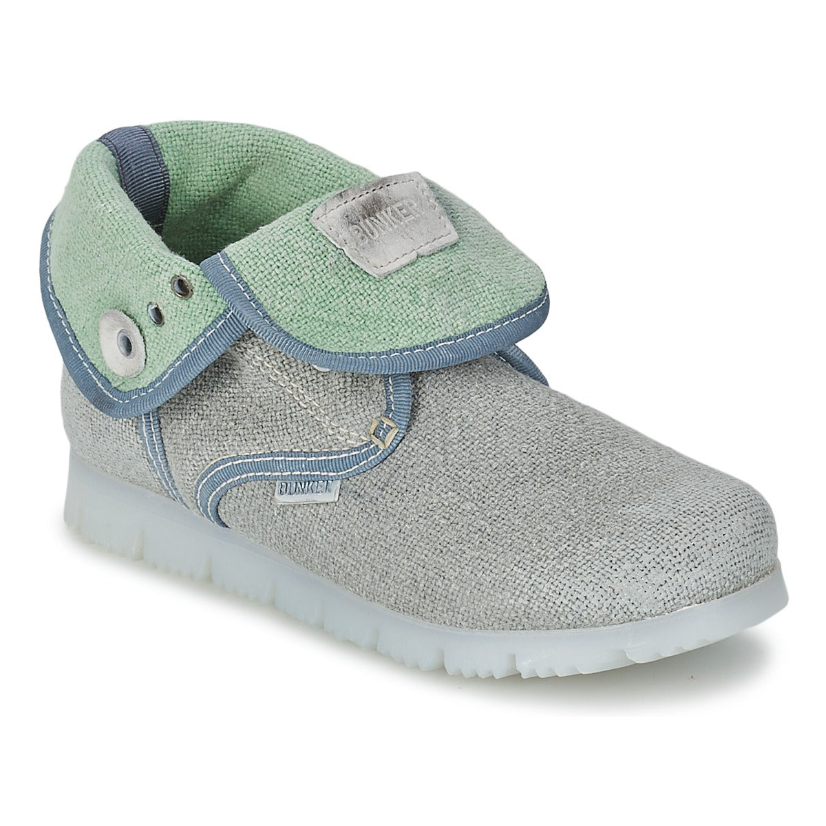 Stivaletti bambini ragazza Bunker  LAST WALK  Grigio 