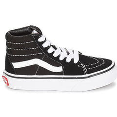 Scarpe bambini ragazza Vans  UY SK8-HI  Nero 