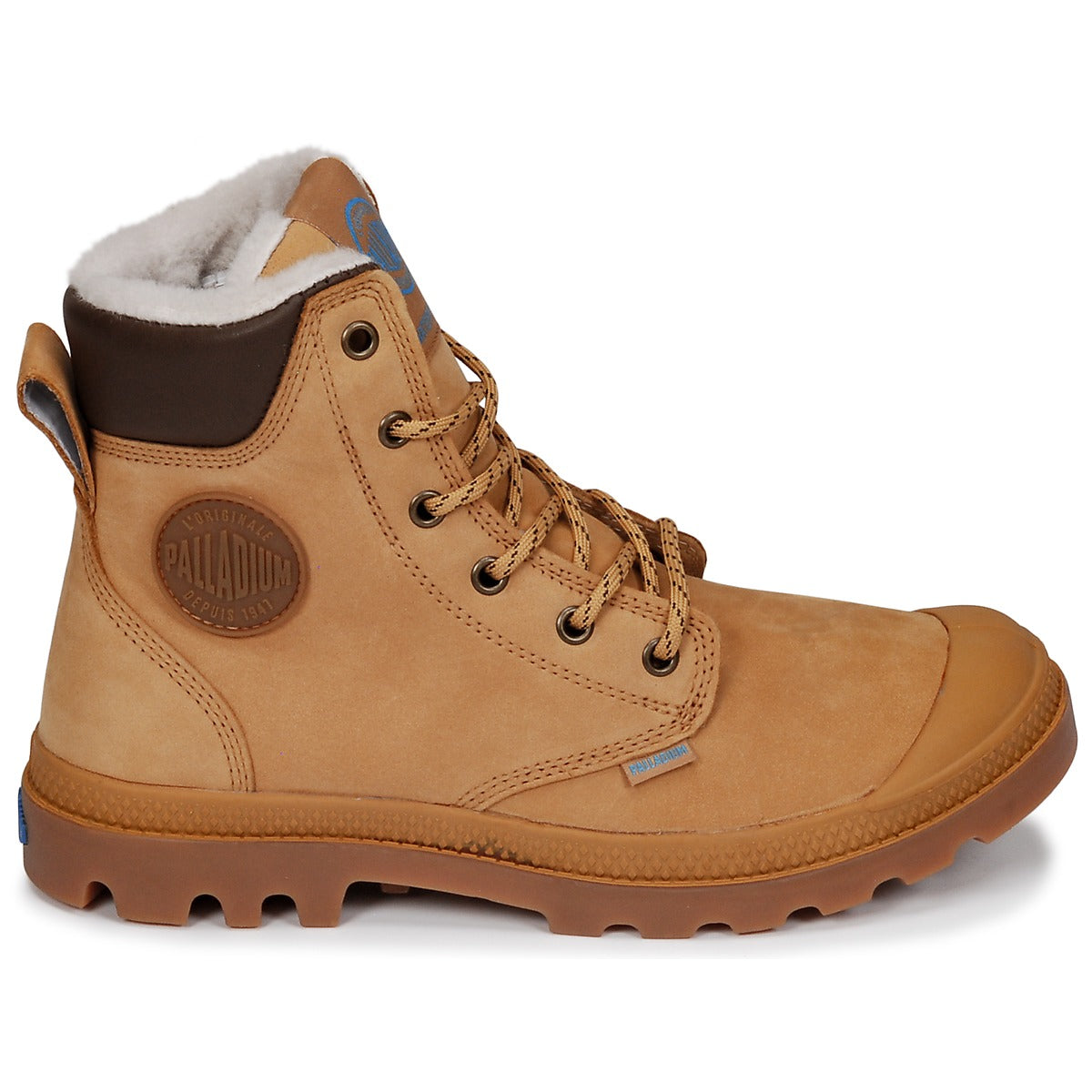 Stivaletti uomini Palladium  PAMPA SPORT CUFF WPS  Marrone