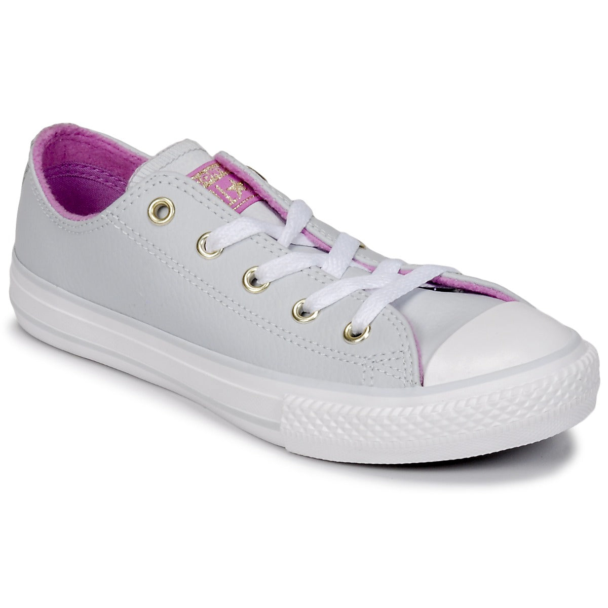 Scarpe bambini ragazza Converse  CHUCK TAYLOR ALL STAR HI  Argento 