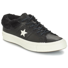 Sneakers basse donne Converse  ONE STAR LEATHER OX  Nero 