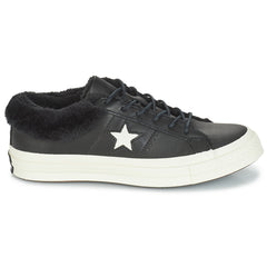 Sneakers basse donne Converse  ONE STAR LEATHER OX  Nero 