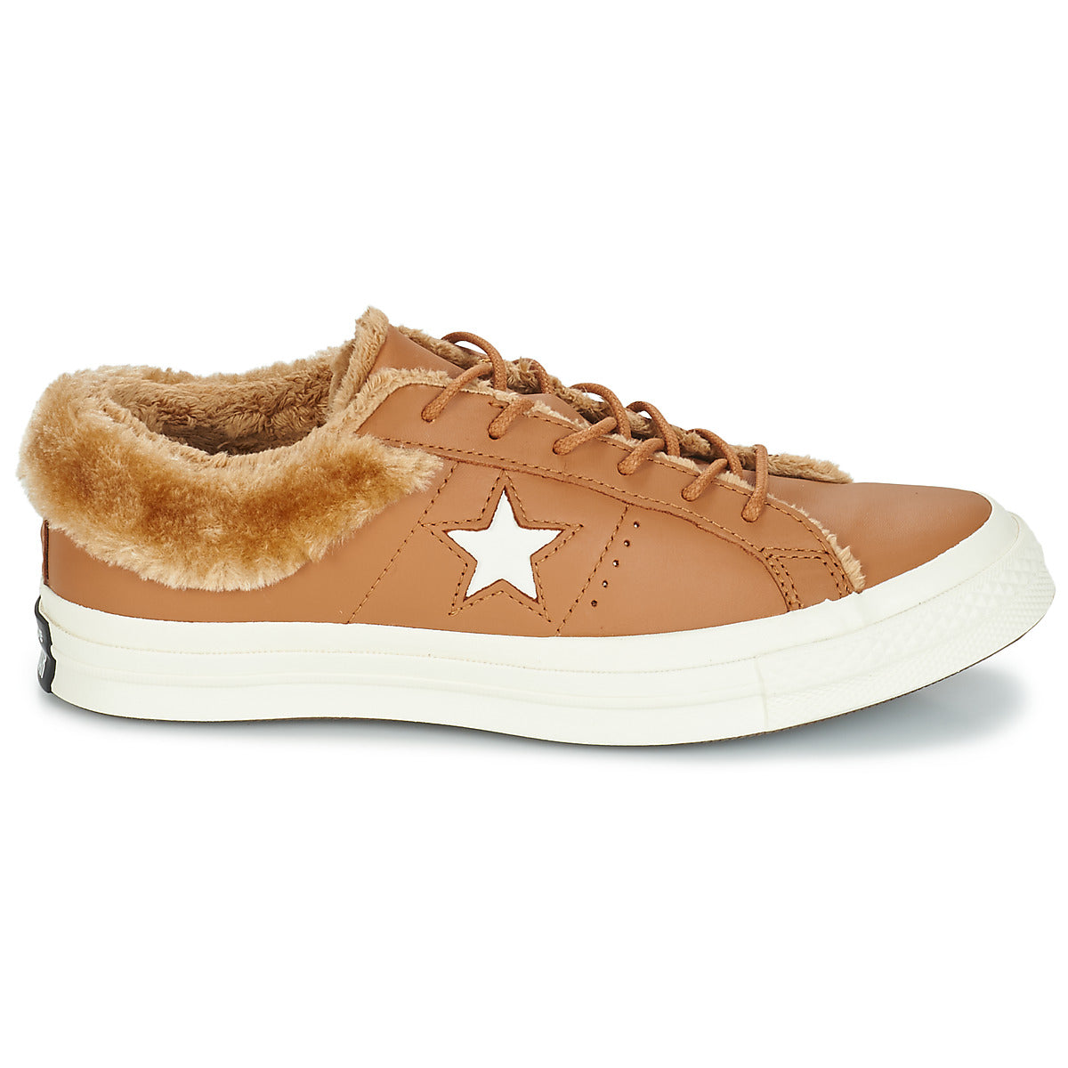 Sneakers basse donne Converse  ONE STAR LEATHER OX  Marrone 