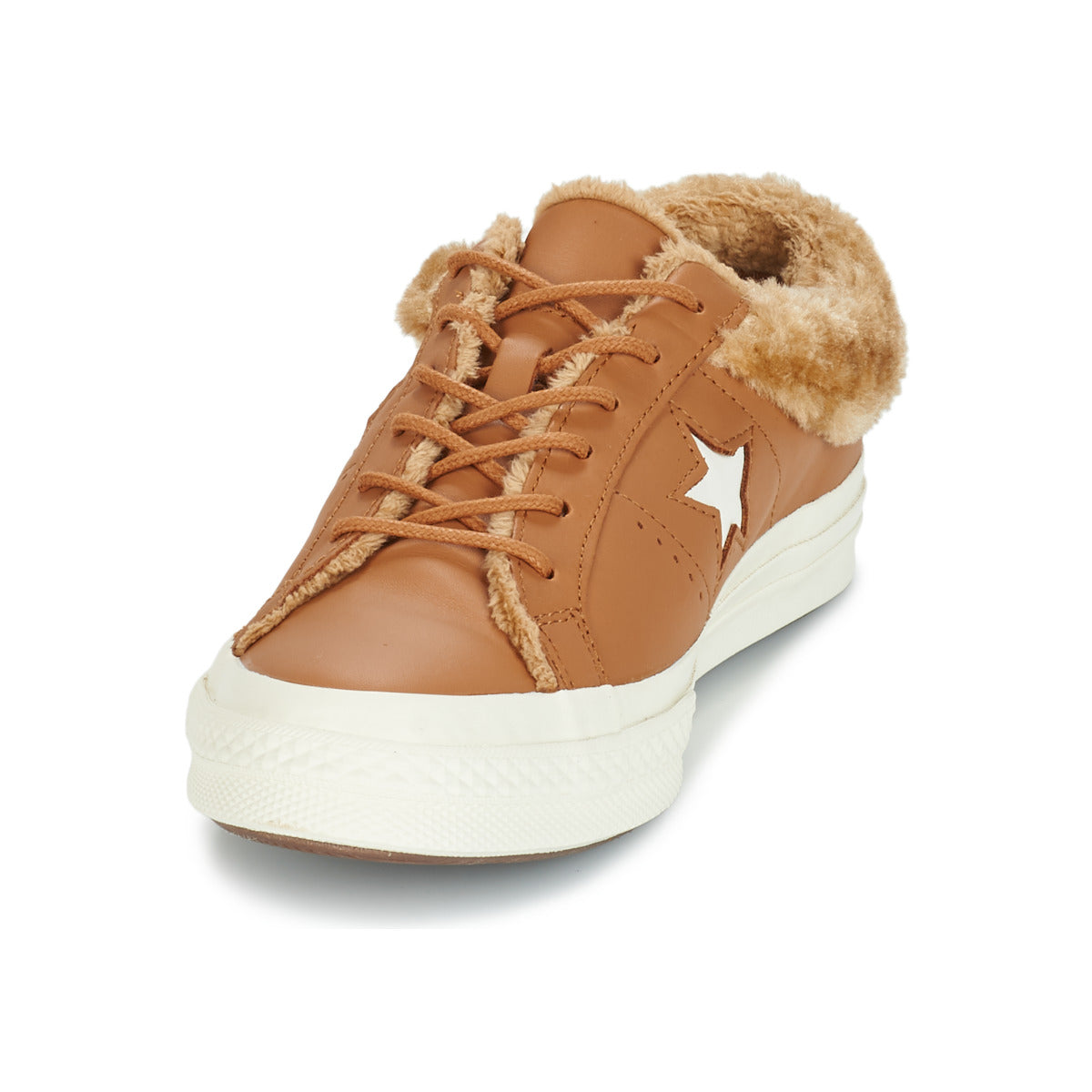 Sneakers basse donne Converse  ONE STAR LEATHER OX  Marrone 